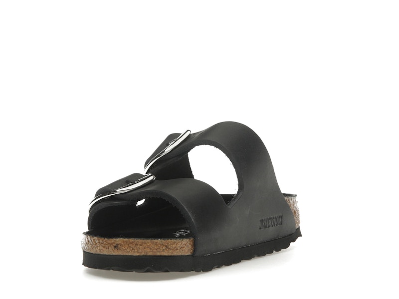 Birkenstock Arizona Big Buckle Oiled Leather Black (Women's)