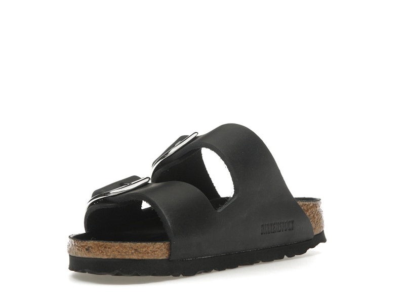 Birkenstock Arizona Big Buckle Oiled Leather Black (Women's)