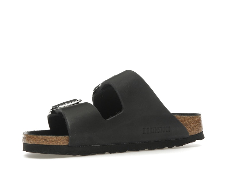 Birkenstock Arizona Big Buckle Oiled Leather Black (Women's)