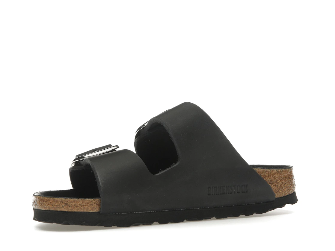 Birkenstock Arizona Big Buckle Oiled Leather Black (Women's)