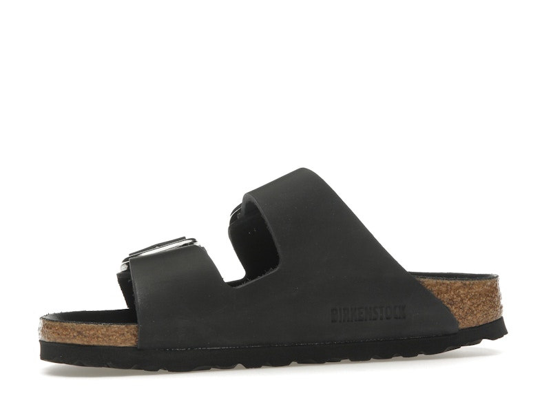 Birkenstock Arizona Big Buckle Oiled Leather Black (Women's)