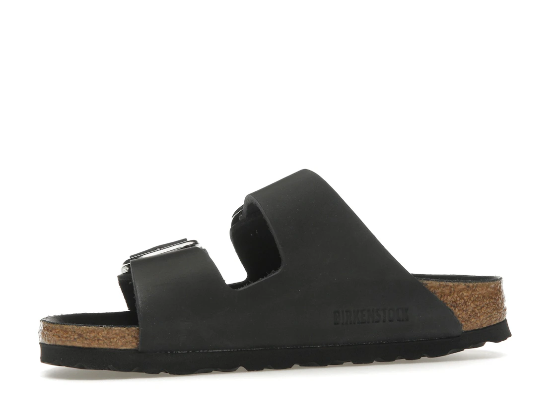 Birkenstock Arizona Big Buckle Oiled Leather Black (Women's)