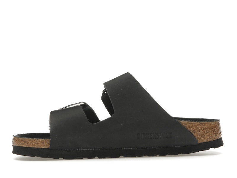Birkenstock Arizona Big Buckle Oiled Leather Black (Women's)
