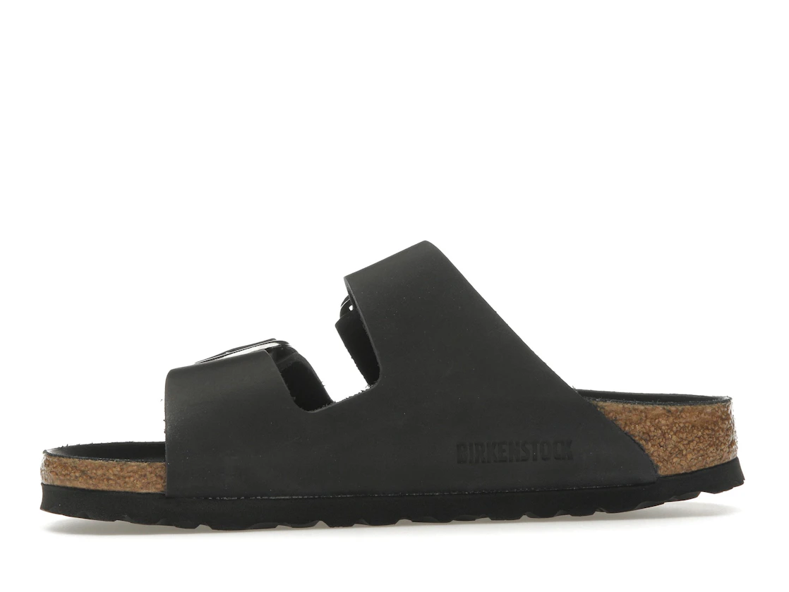 Birkenstock Arizona Big Buckle Oiled Leather Black (Women's)