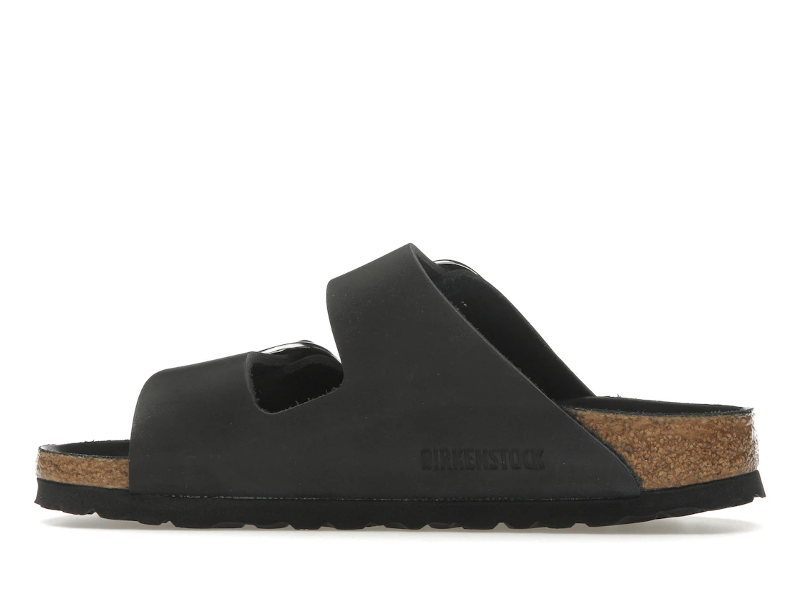 Birkenstock Arizona Big Buckle Oiled Leather Black (Women's)