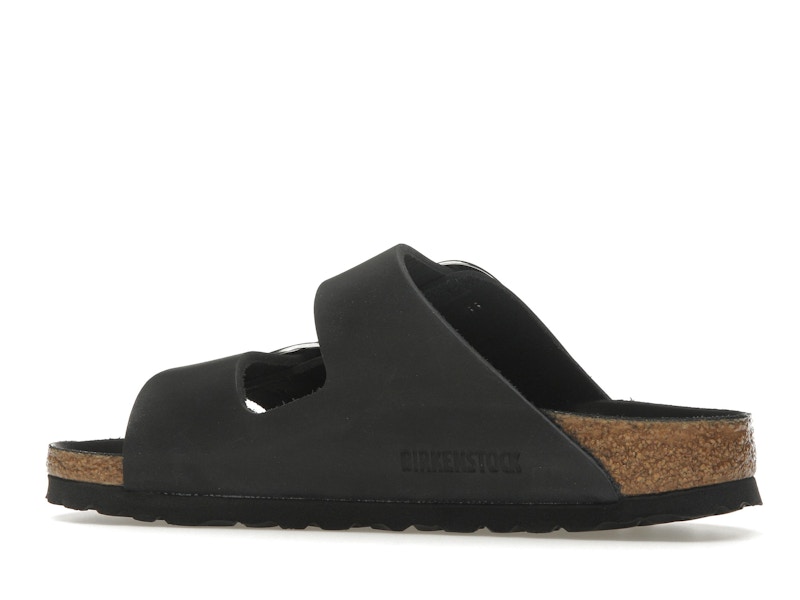 Birkenstock Arizona Big Buckle Oiled Leather Black (Women's)
