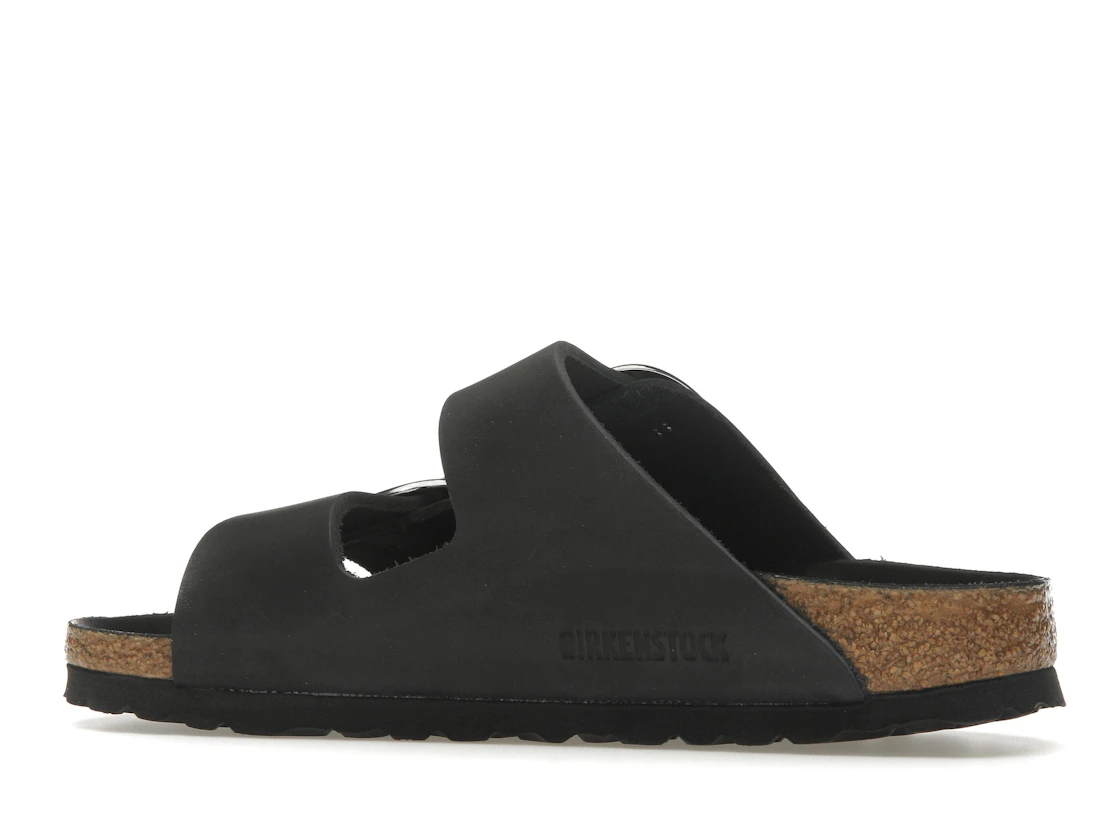 Birkenstock Arizona Big Buckle Oiled Leather Black (Women's)