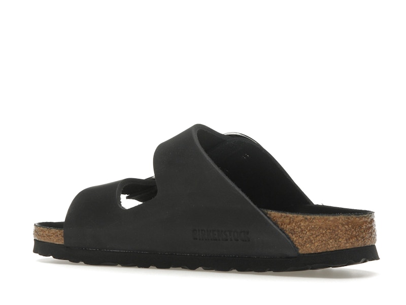 Birkenstock Arizona Big Buckle Oiled Leather Black (Women's)