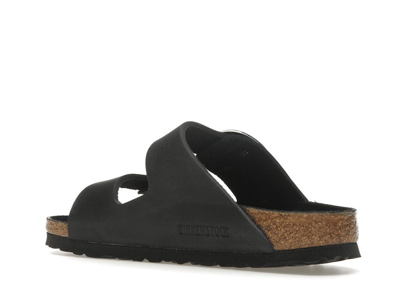 Birkenstock Arizona Big Buckle Oiled Leather Black (Women's)