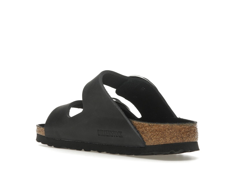 Birkenstock Arizona Big Buckle Oiled Leather Black (Women's)