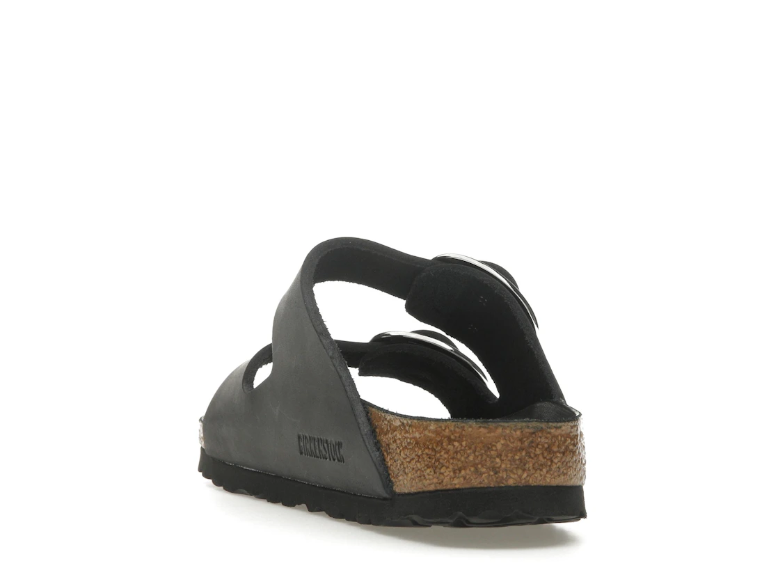 Birkenstock Arizona Big Buckle Oiled Leather Black (Women's)
