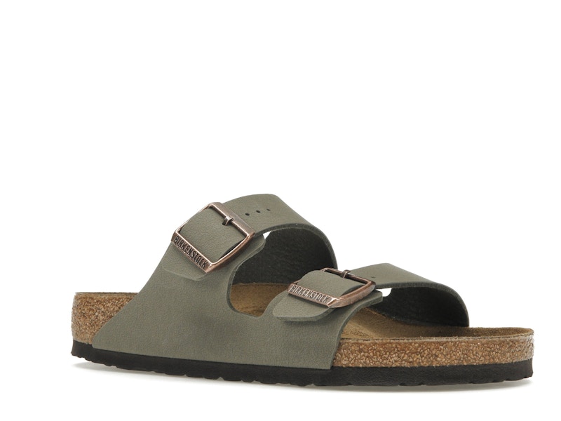 Birkenstock Arizona Birkibuc Stone (Women's)