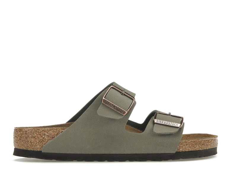 Birkenstock Arizona Birkibuc Stone (Women's)