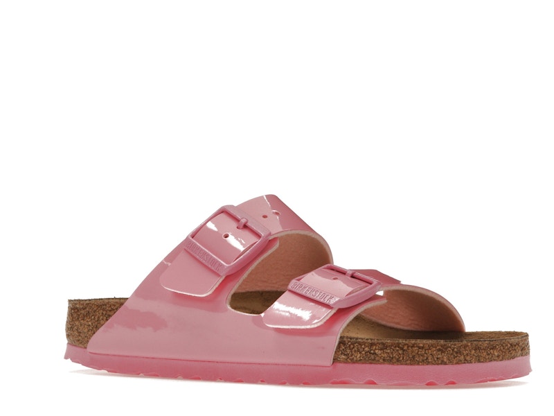 Birkenstock Arizona Birko-Flor Patent Candy Pink (Women's)