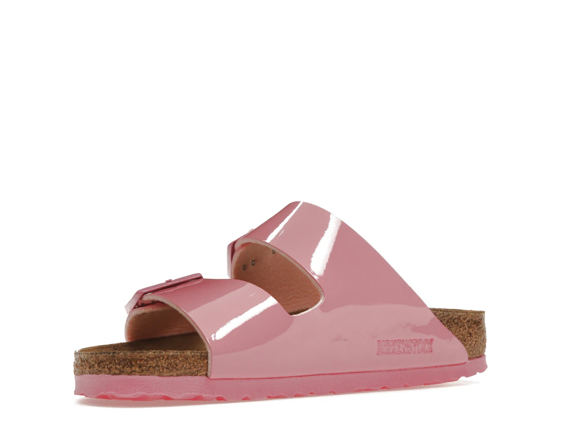 Birkenstock Arizona Birko-Flor Patent Candy Pink (Women's)