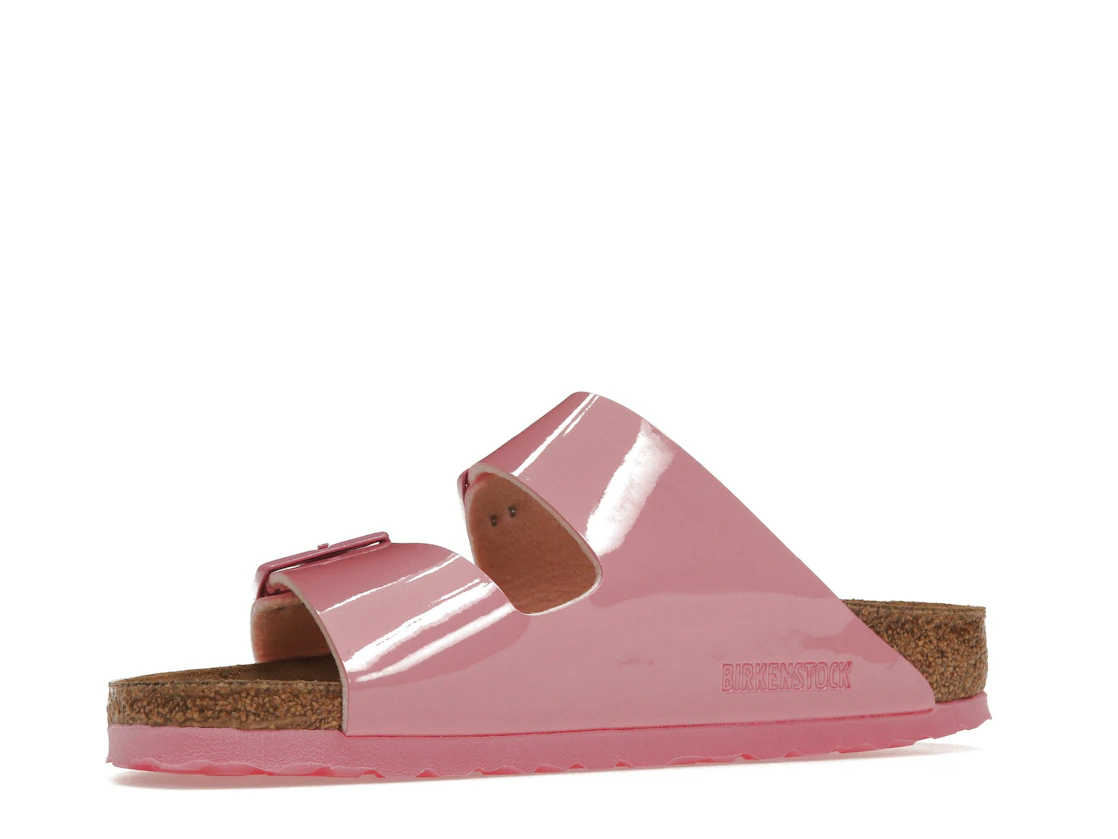 Birkenstock Arizona Birko-Flor Patent Candy Pink (Women's)