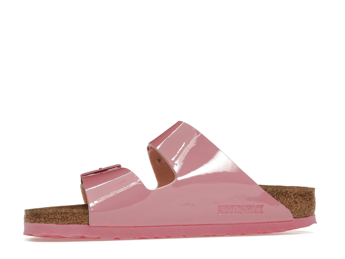 Birkenstock Arizona Birko-Flor Patent Candy Pink (Women's)