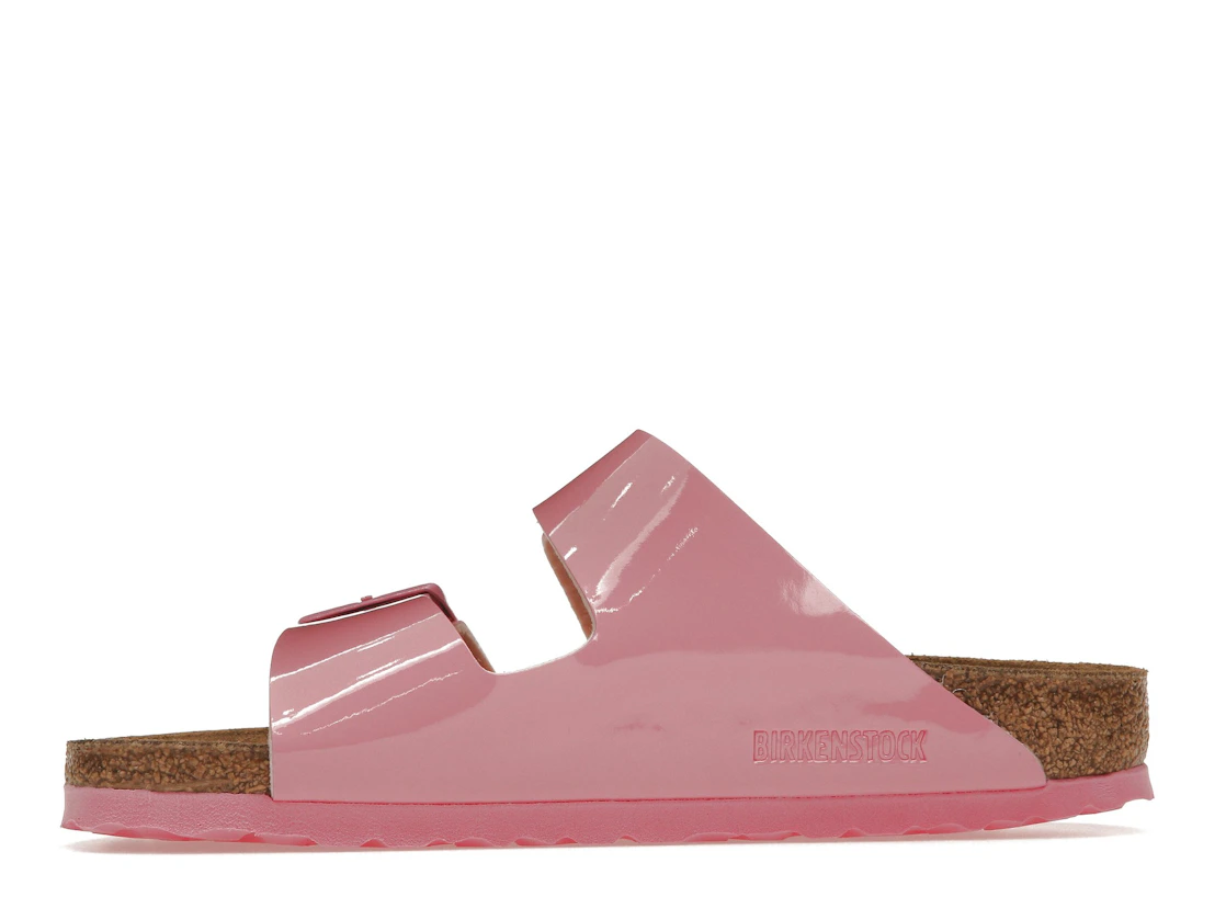 Birkenstock Arizona Birko-Flor Patent Candy Pink (Women's)
