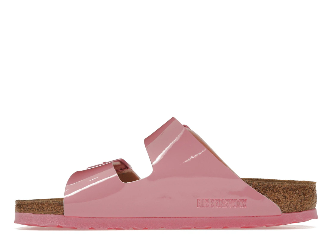 Birkenstock Arizona Birko-Flor Patent Candy Pink (Women's)