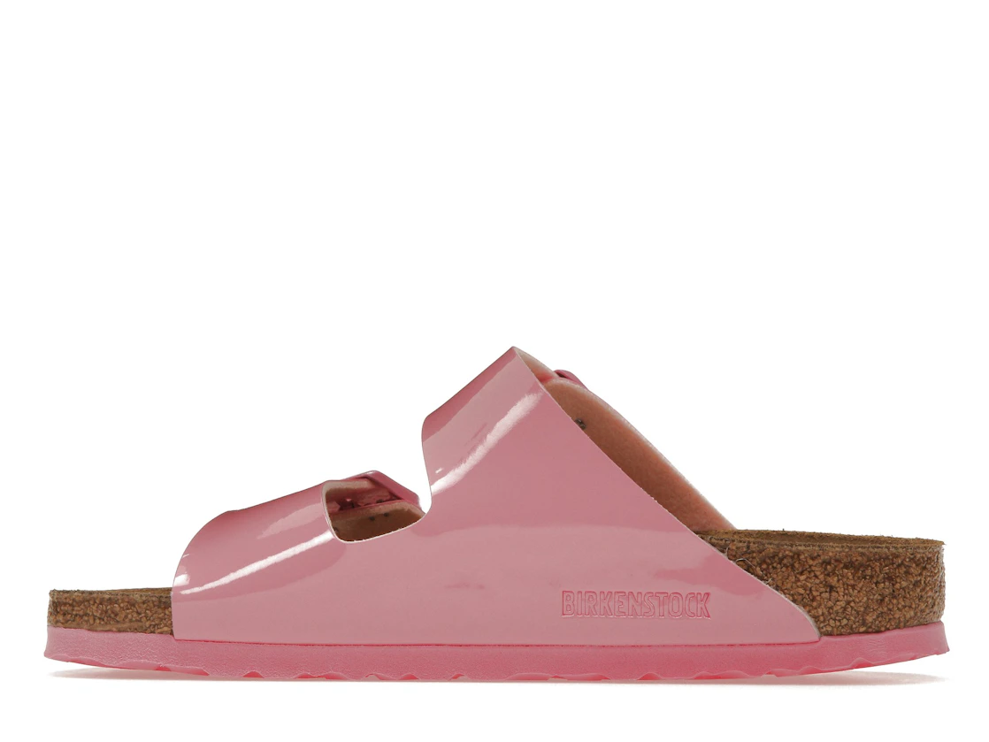 Birkenstock Arizona Birko-Flor Patent Candy Pink (Women's)