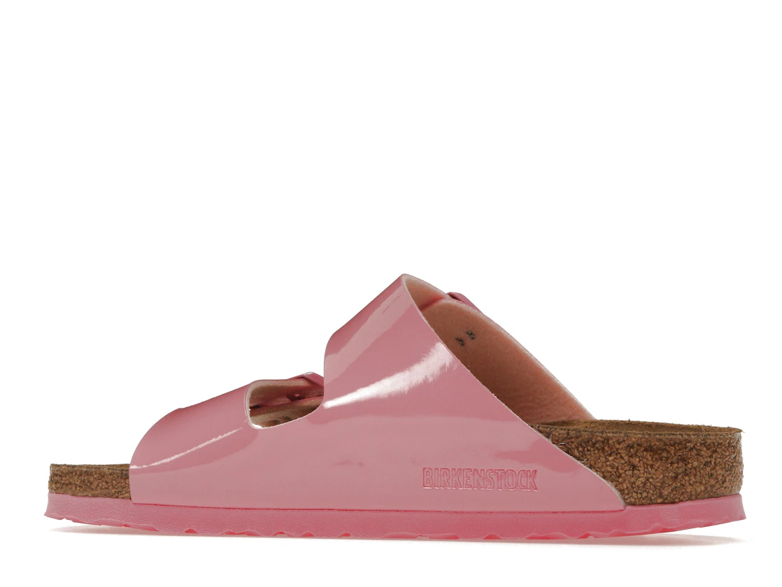 Birkenstock Arizona Birko-Flor Patent Candy Pink (Women's)