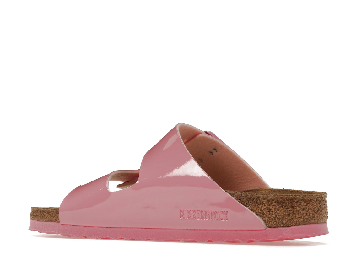 Birkenstock Arizona Birko-Flor Patent Candy Pink (Women's)