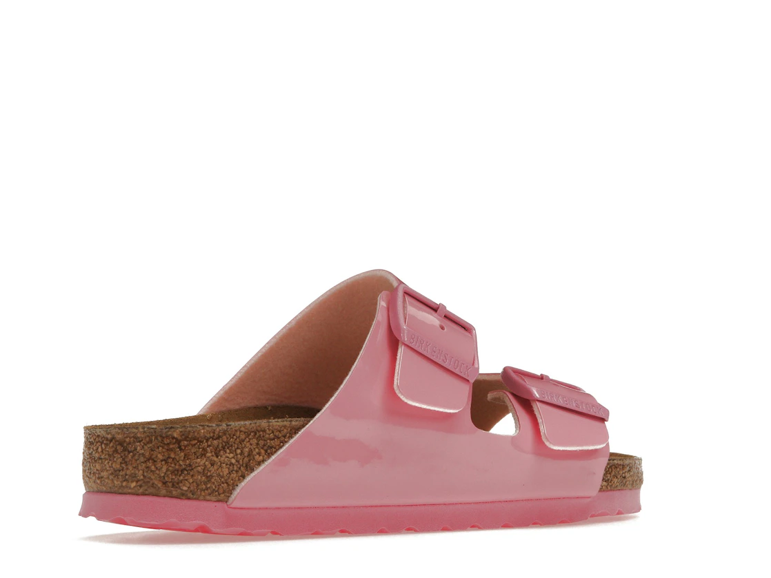 Birkenstock Arizona Birko-Flor Patent Candy Pink (Women's)