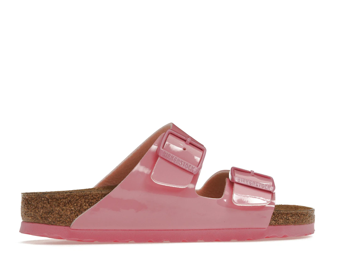 Birkenstock Arizona Birko-Flor Patent Candy Pink (Women's)