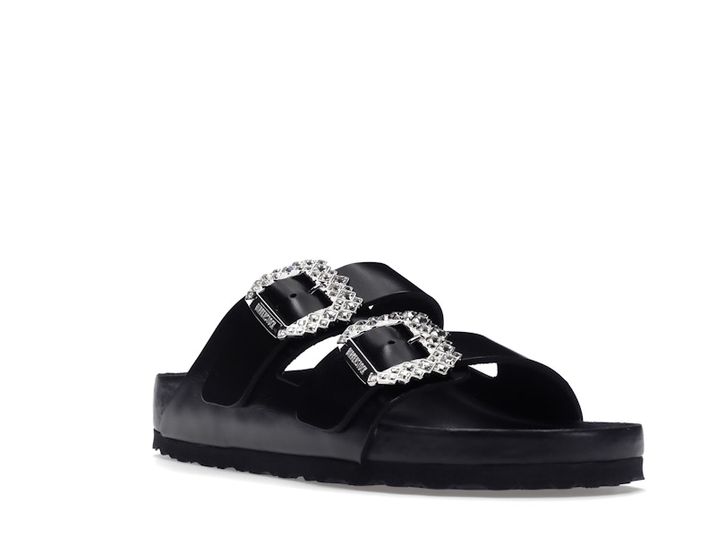 Birkenstock Arizona Manolo Blahnik Black