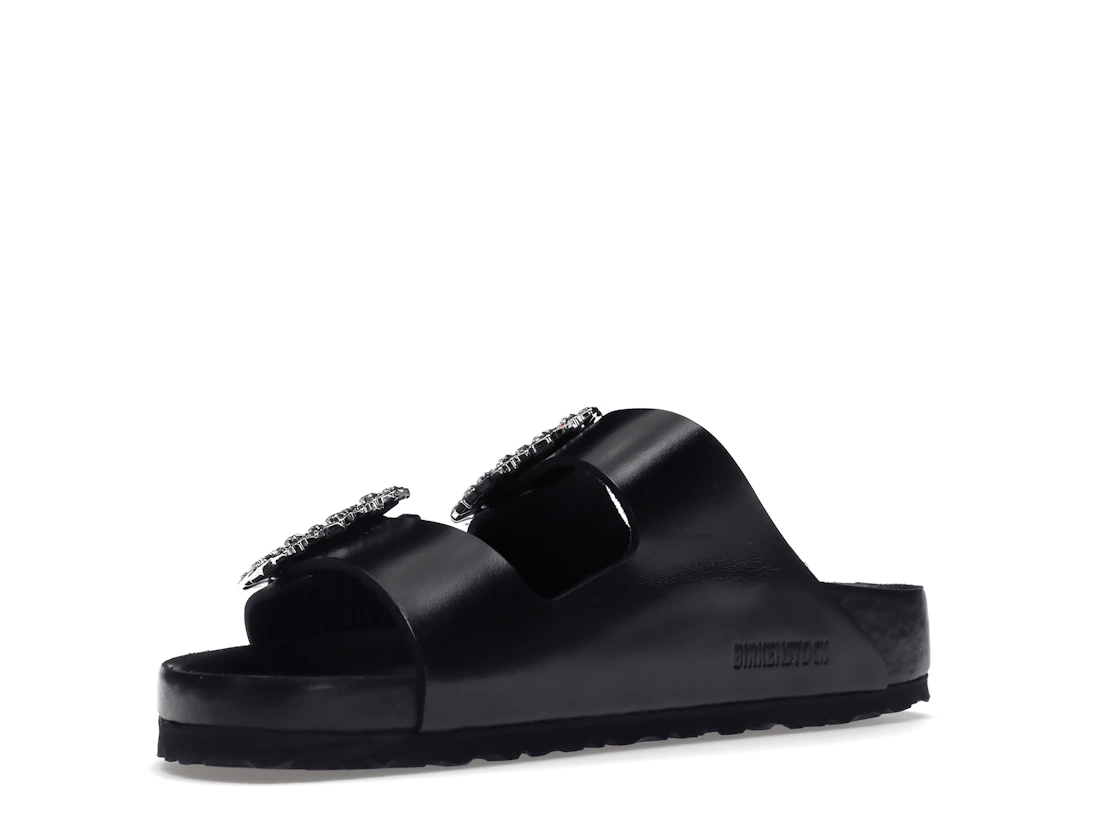 Birkenstock Arizona Manolo Blahnik Black