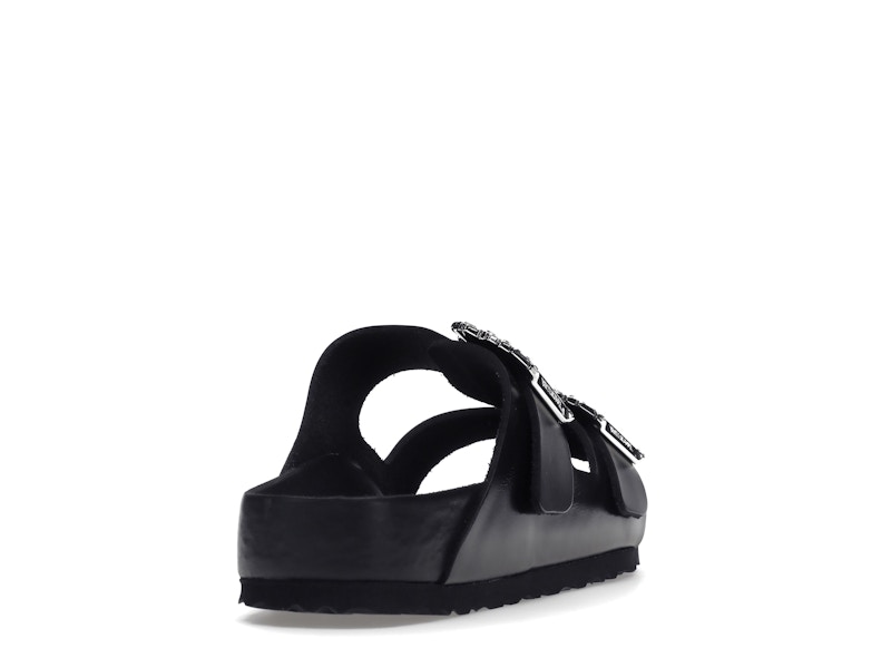 Birkenstock Arizona Manolo Blahnik Black