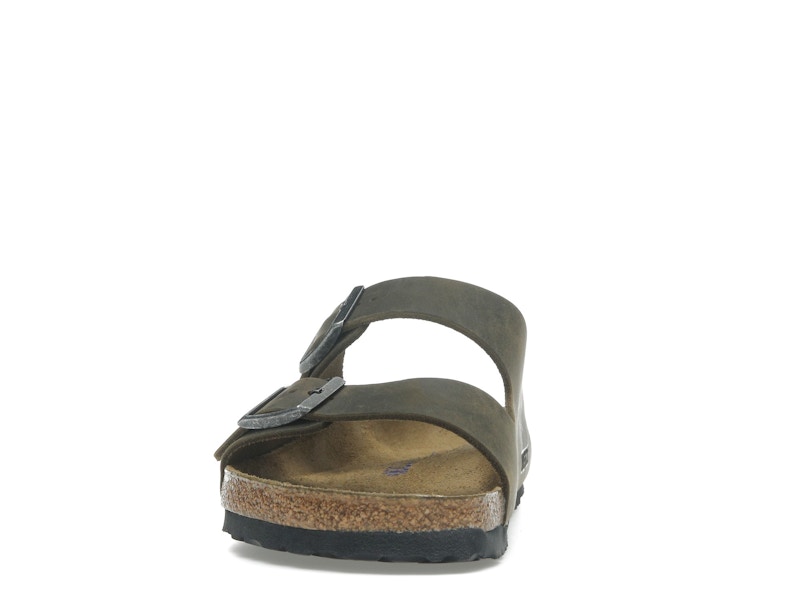 Birkenstock Arizona Soft Footbed Oiled Leather Faded Khaki