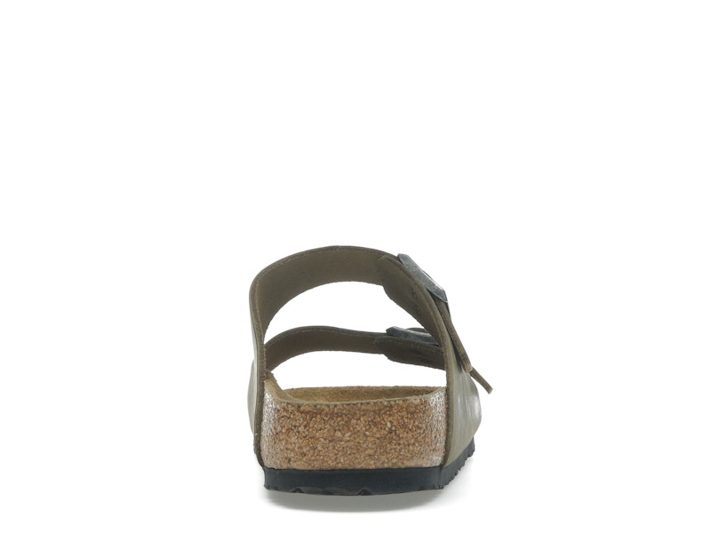 Birkenstock Arizona Soft Footbed Oiled Leather Faded Khaki