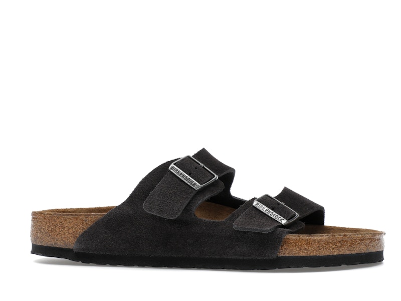 Birkenstock Arizona Soft Footbed Suede Velvet Grey
