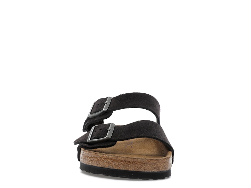 Birkenstock Arizona Soft Footbed Suede Velvet Grey