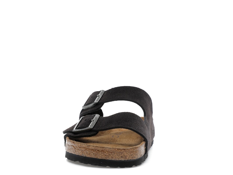 Birkenstock Arizona Soft Footbed Suede Velvet Grey