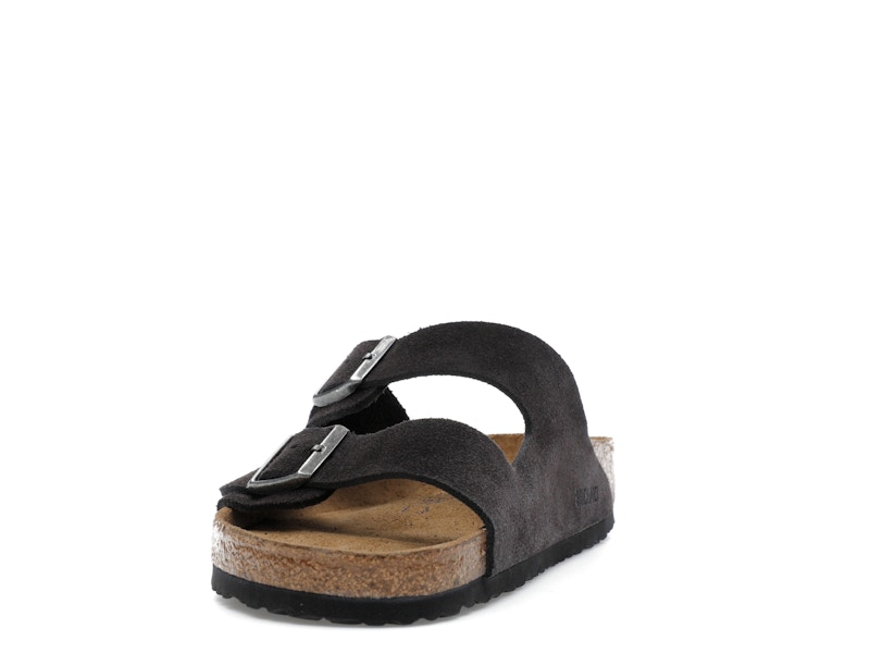 Birkenstock Arizona Soft Footbed Suede Velvet Grey