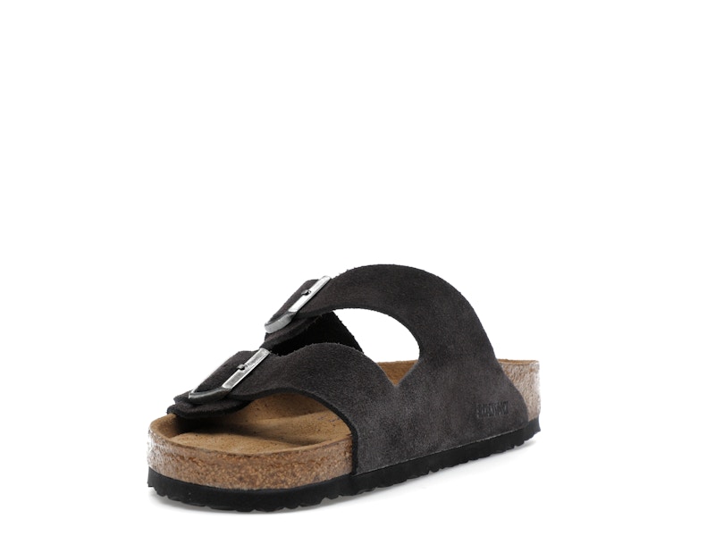Birkenstock Arizona Soft Footbed Suede Velvet Grey