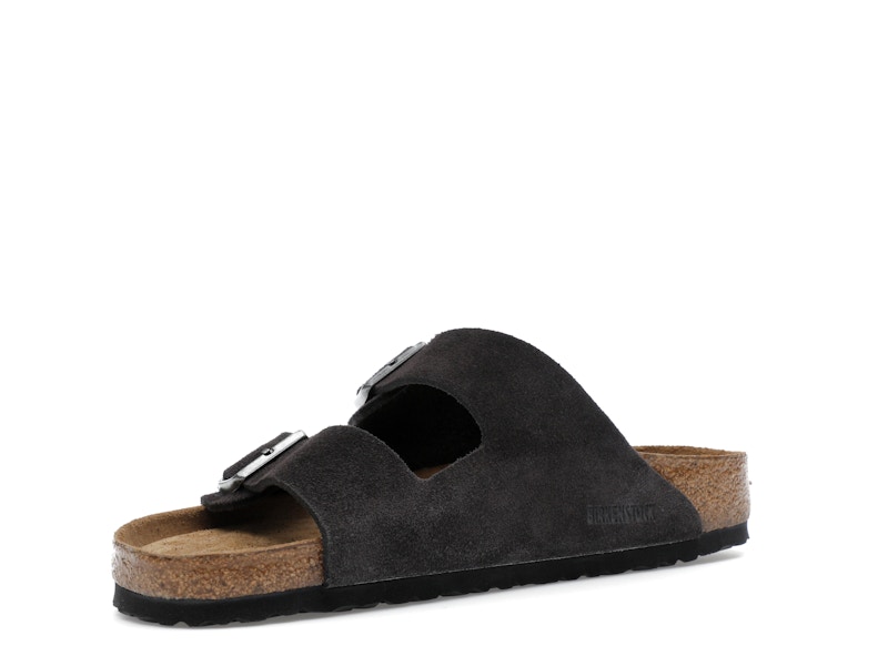 Birkenstock Arizona Soft Footbed Suede Velvet Grey