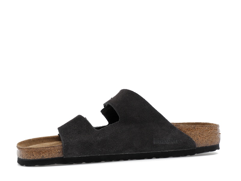 Birkenstock Arizona Soft Footbed Suede Velvet Grey