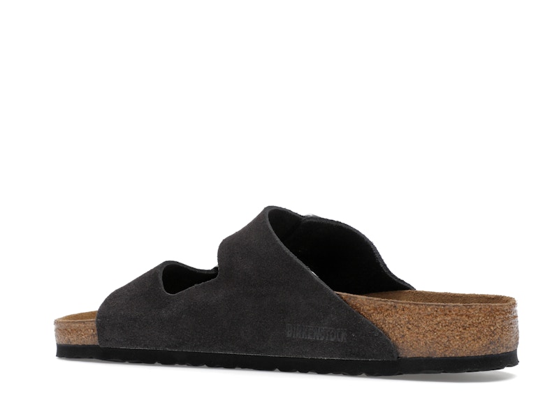 Birkenstock Arizona Soft Footbed Suede Velvet Grey