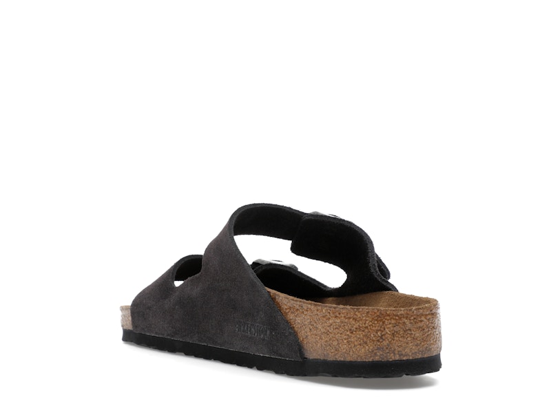 Birkenstock Arizona Soft Footbed Suede Velvet Grey