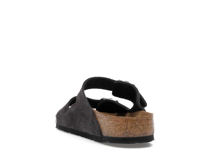Birkenstock Arizona Soft Footbed Suede Velvet Grey