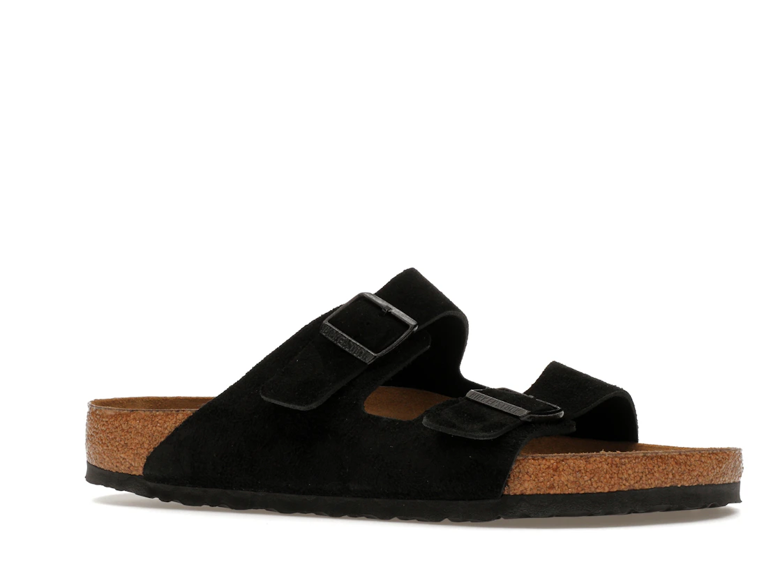 Birkenstock Arizona Soft Footbed Suede Black
