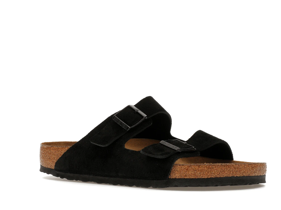 Birkenstock Arizona Soft Footbed Suede Black