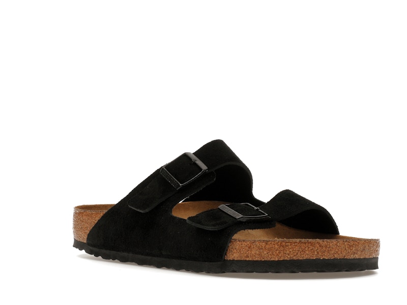 Birkenstock Arizona Soft Footbed Suede Black