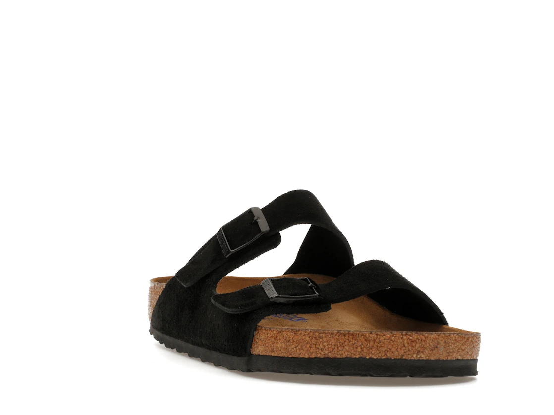 Birkenstock Arizona Soft Footbed Suede Black