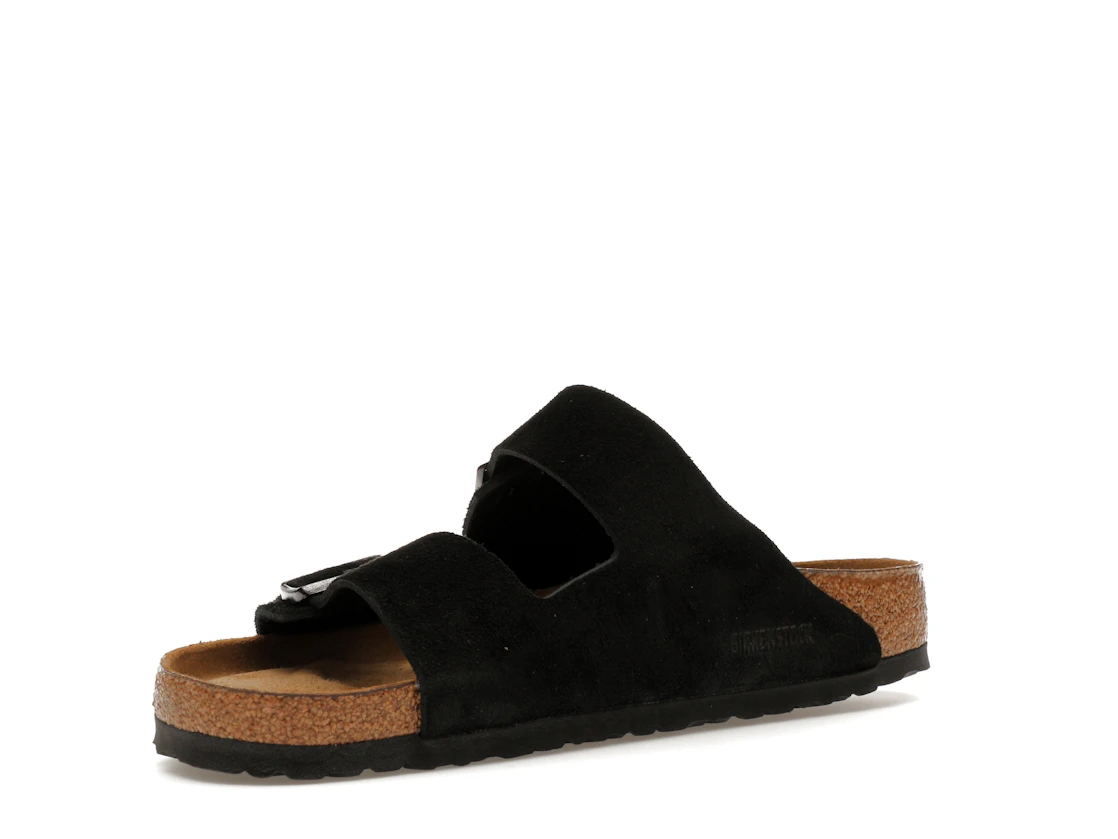 Birkenstock Arizona Soft Footbed Suede Black