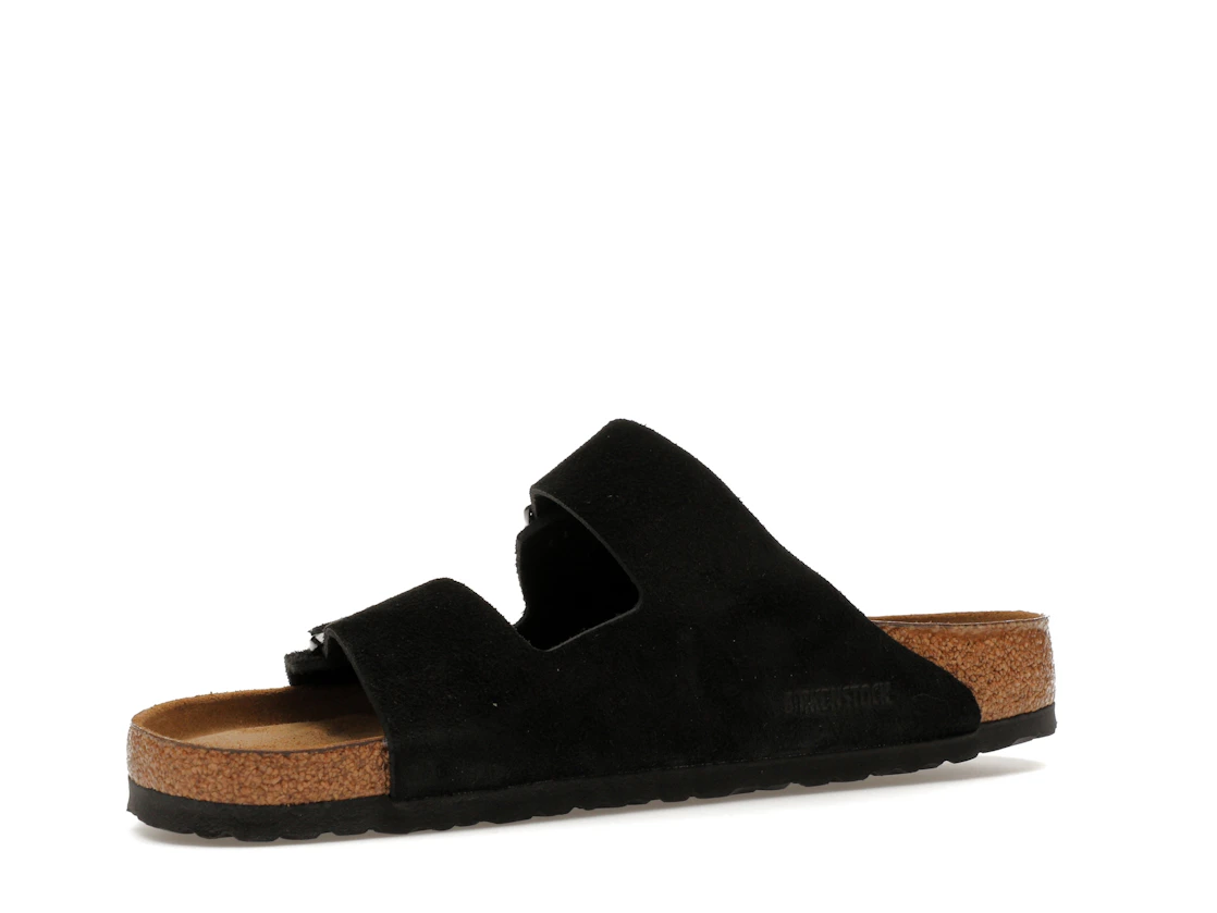 Birkenstock Arizona Soft Footbed Suede Black