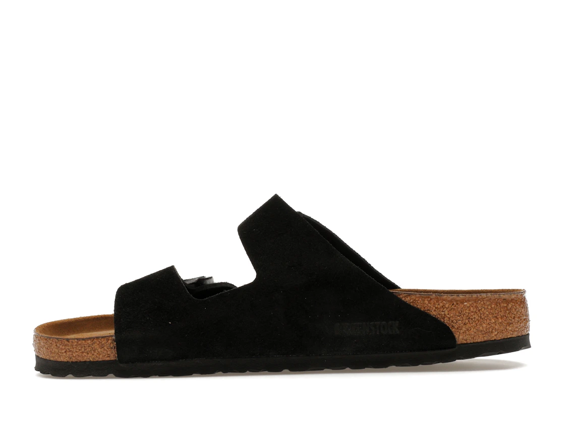Birkenstock Arizona Soft Footbed Suede Black